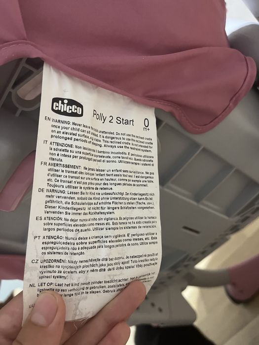 Стільчик для годування Chicco Polly 2 Start