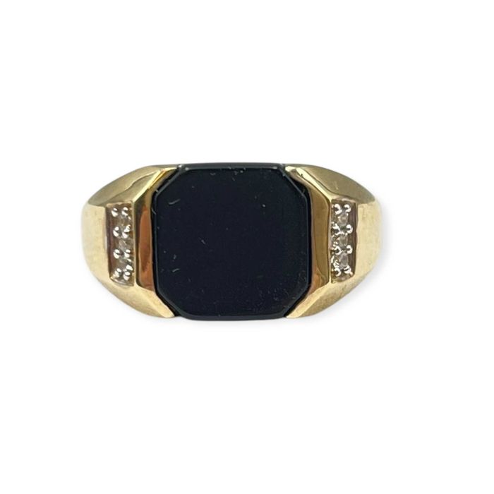 Złoty sygnet PR.333 8K