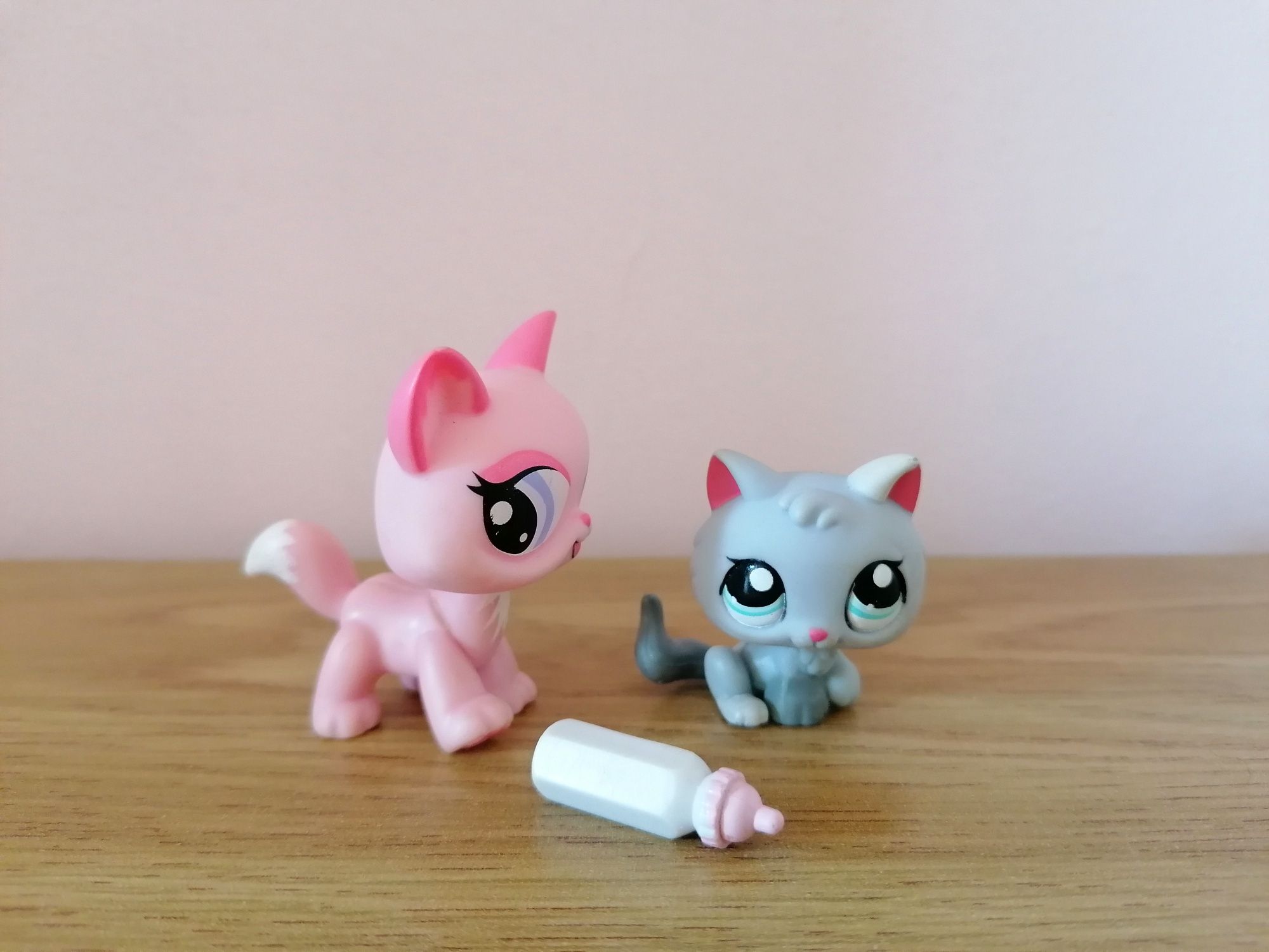 Littlest pet shop lps zestaw mama i kociak