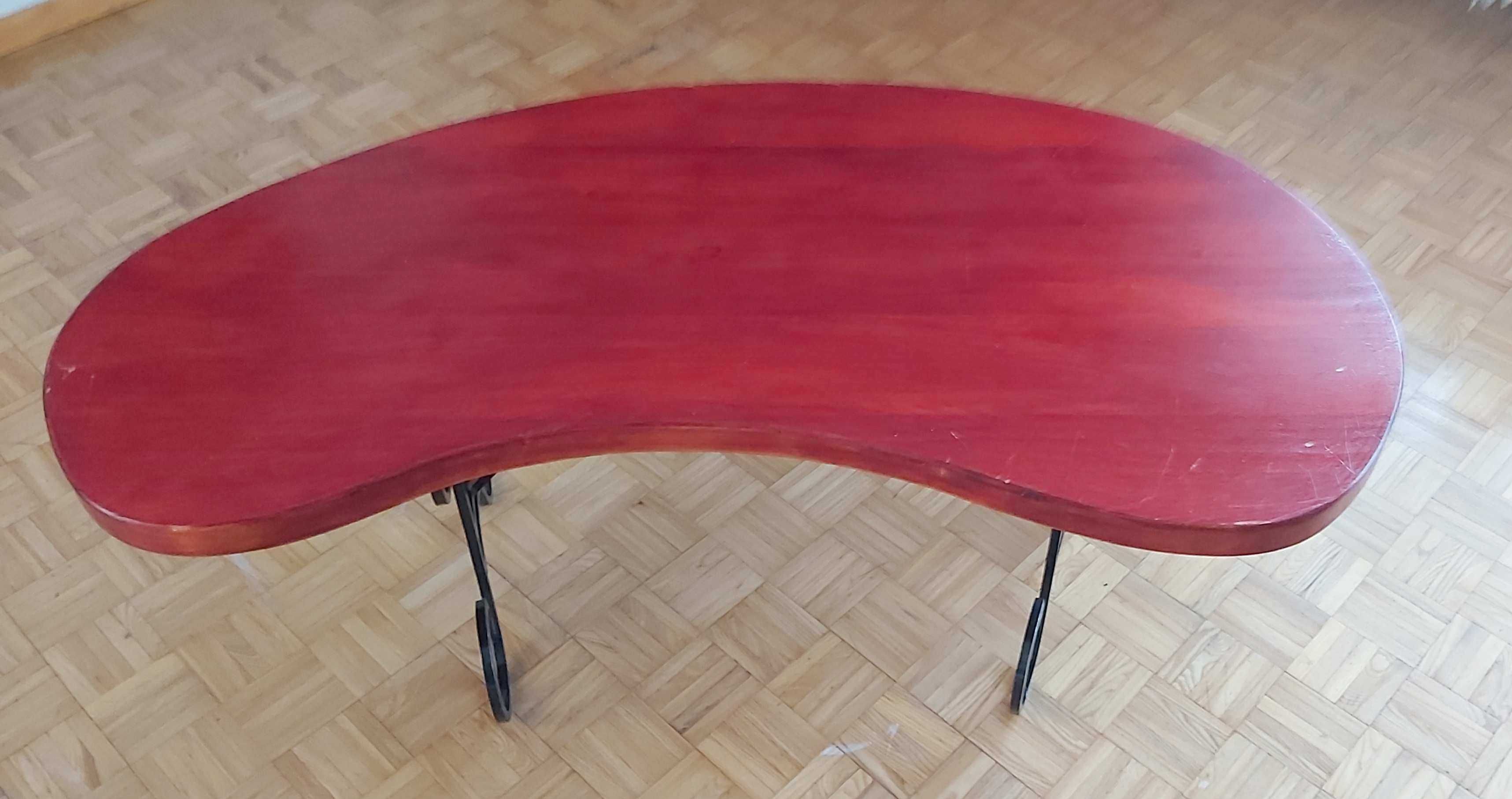 Stół jadalny ok. 100 x 160 cm (stolik kawowy + nakładka =  stół)