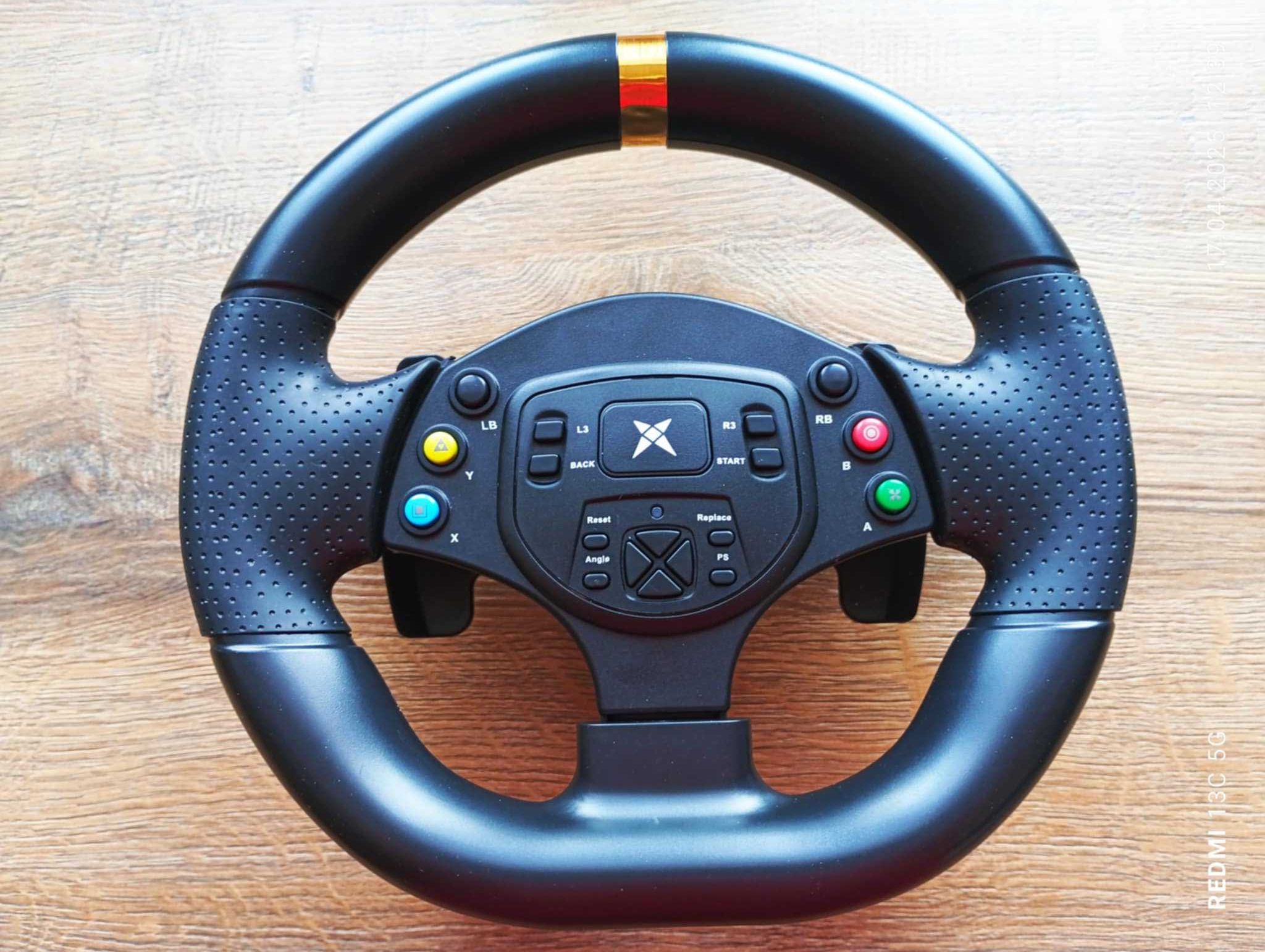 Kierownica DOYO G30 z pedałami i dźwignią zmiany biegów PC Xbox PS5