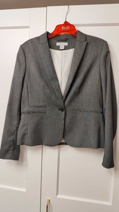 żakiet szary H&M, rozm 44
