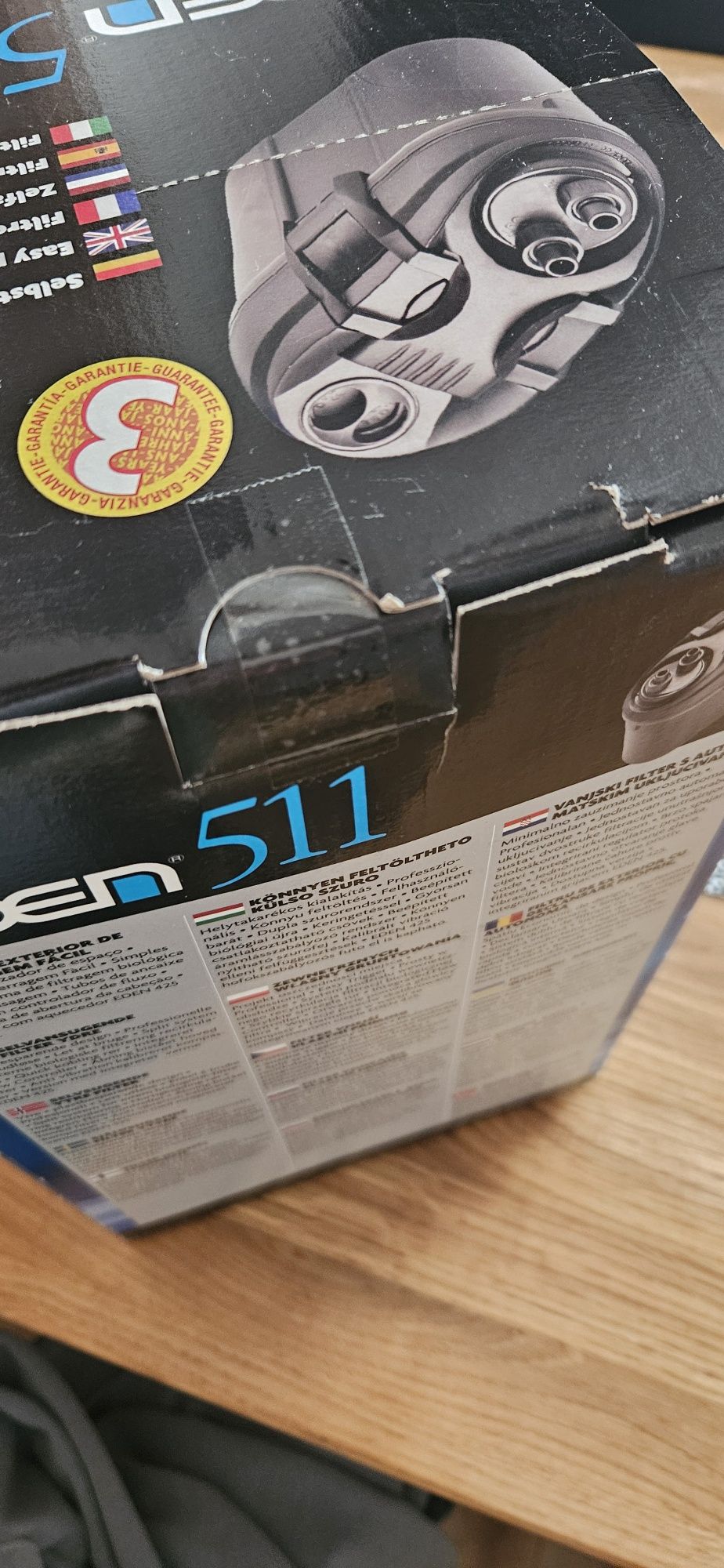Eden 511 filtr zewnętrzny nowy