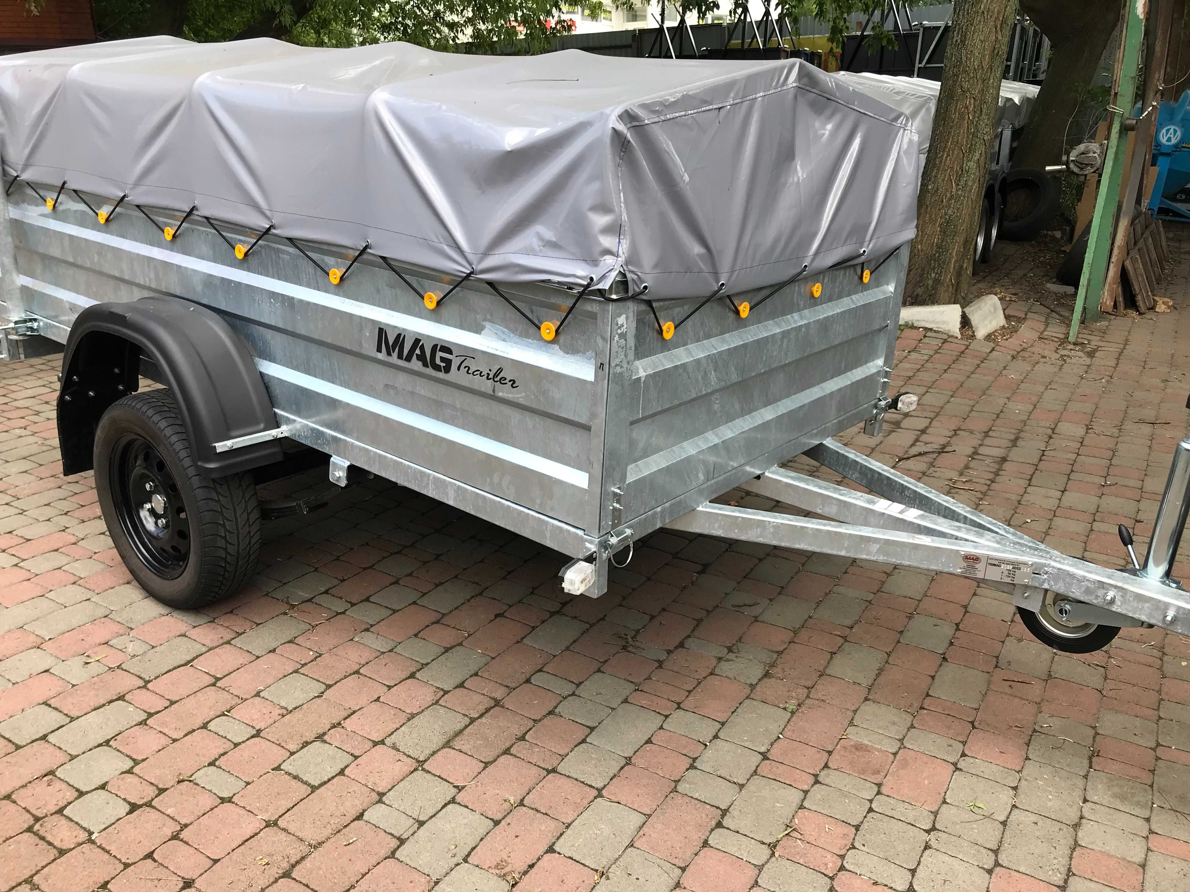 Оцинкований легковий причіп