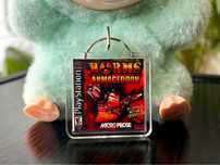 Brelok retro Worms Armageddon - okładka PS1 / PSX