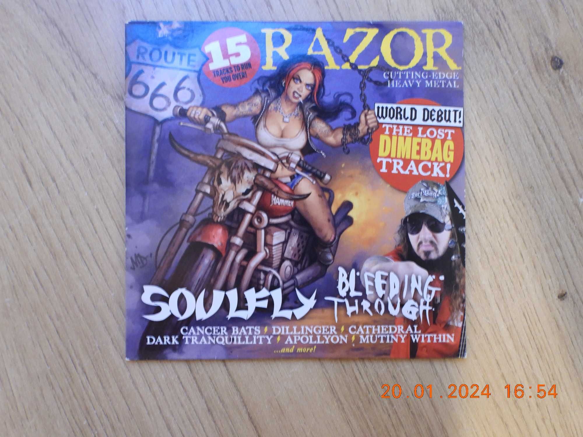 Razor - Issue 204  ( Hammer)   - płyta CD