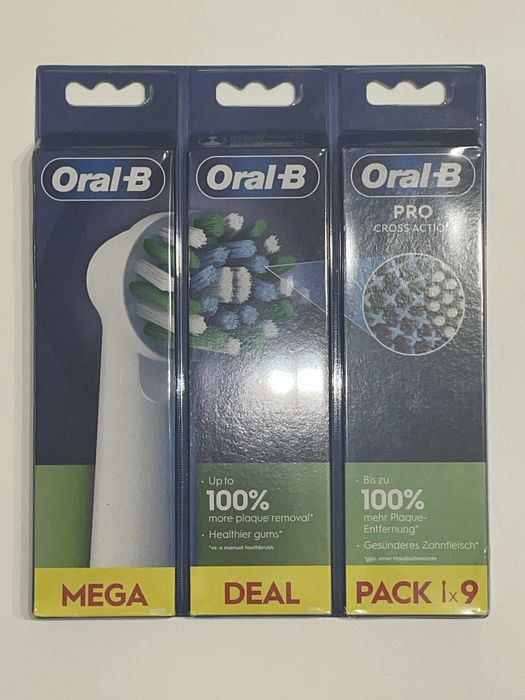 Braun Oral-B Cross Action ( Opakowanie-4+4+4) / 12szt.