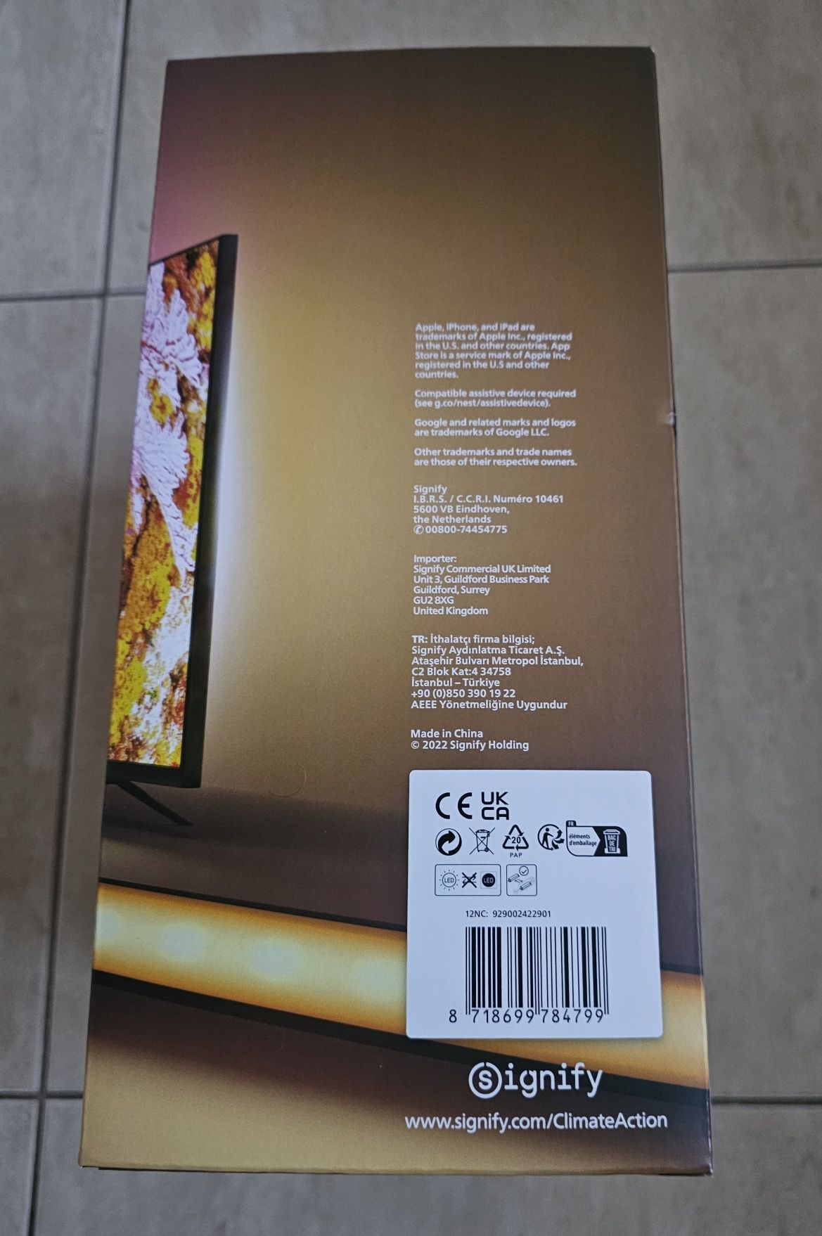 Taśma LED Philips Hue Play gradient lightstrip 75"