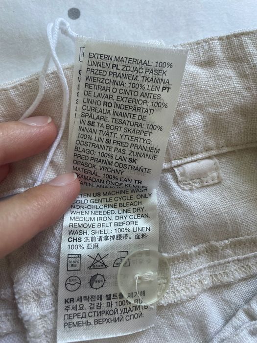 Дуже красиві льняні брюки штани & other stories