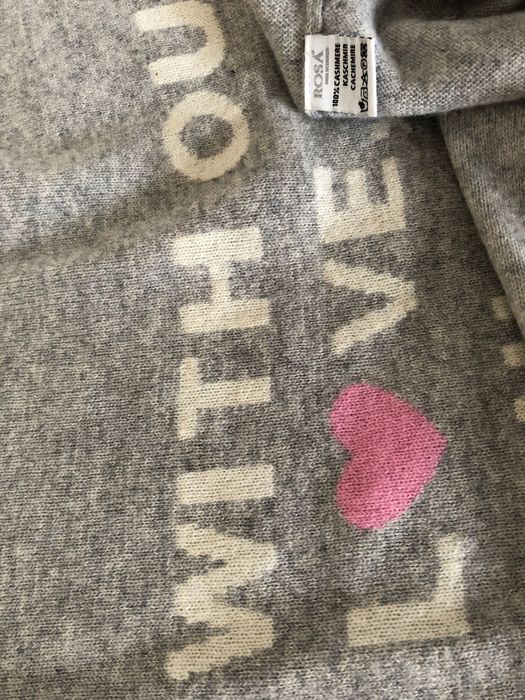 Niespotykany sweter ROSA 100% kaszmir edycja na cześć Jane Goodall