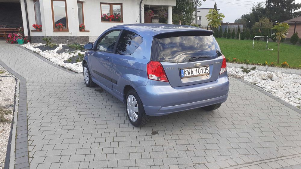 Chevrolet Kalos.Benzyna 1.4 Przebieg 117tyś Klima,nowe opony i hamulce