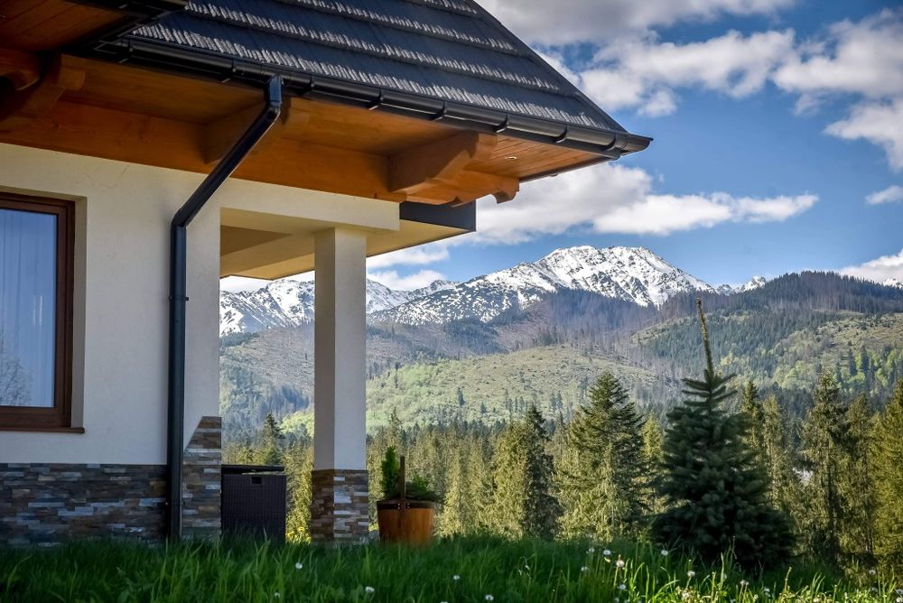 Dom z bali Zakopane  Osada Małe Ciche Góry 180metrów do  wyciągu