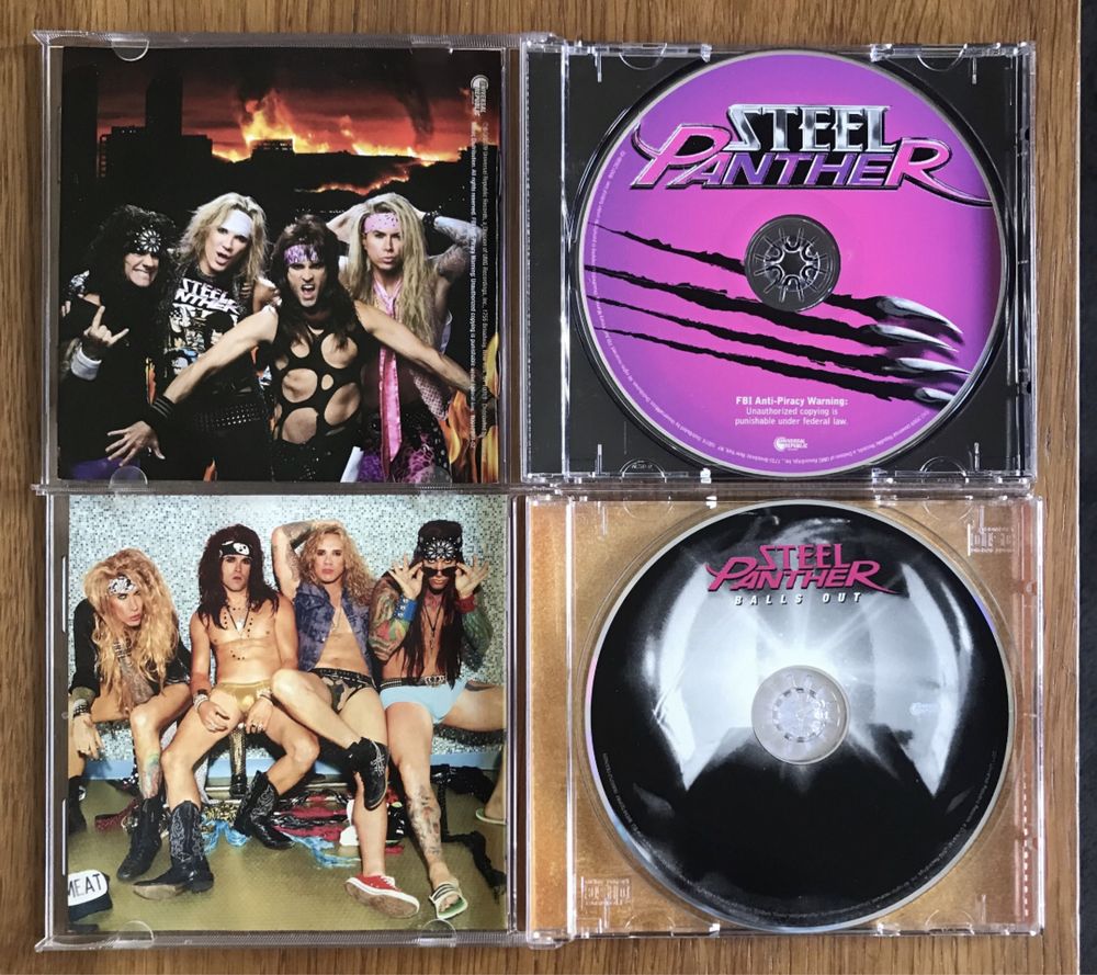 Steel Panther: Feel The Steel (2009) / Balls Out (2011)