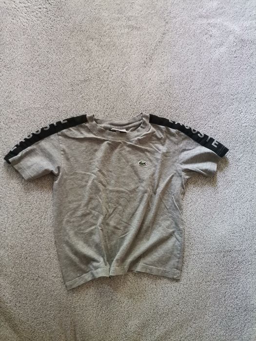 Koszulka Lacoste 116 t-shirt kids krótki rękaw logo lego