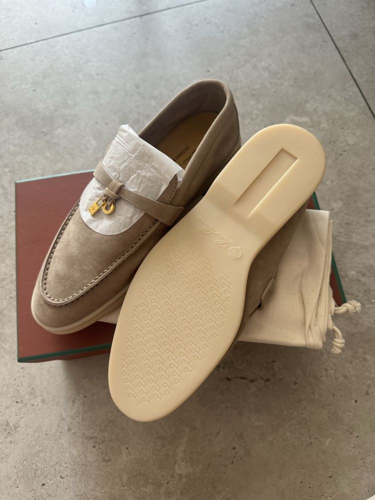 Лоферы loro piana, оригинал, лоро