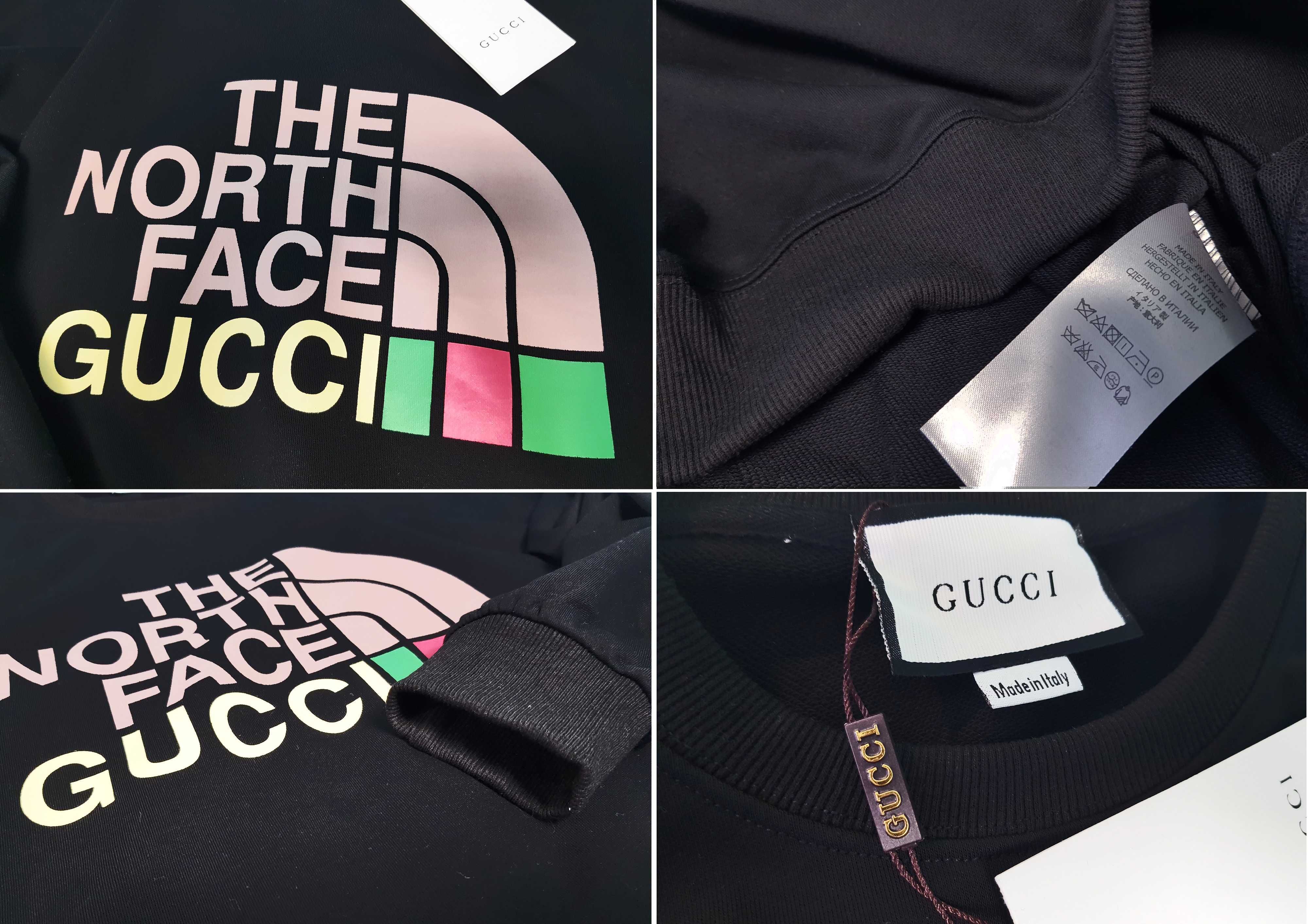 Свитшот  Gucci x The North Face Распродажа остатков!