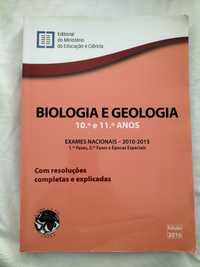 Biologia e Geologia 10 e 11 ano - Exame nacional