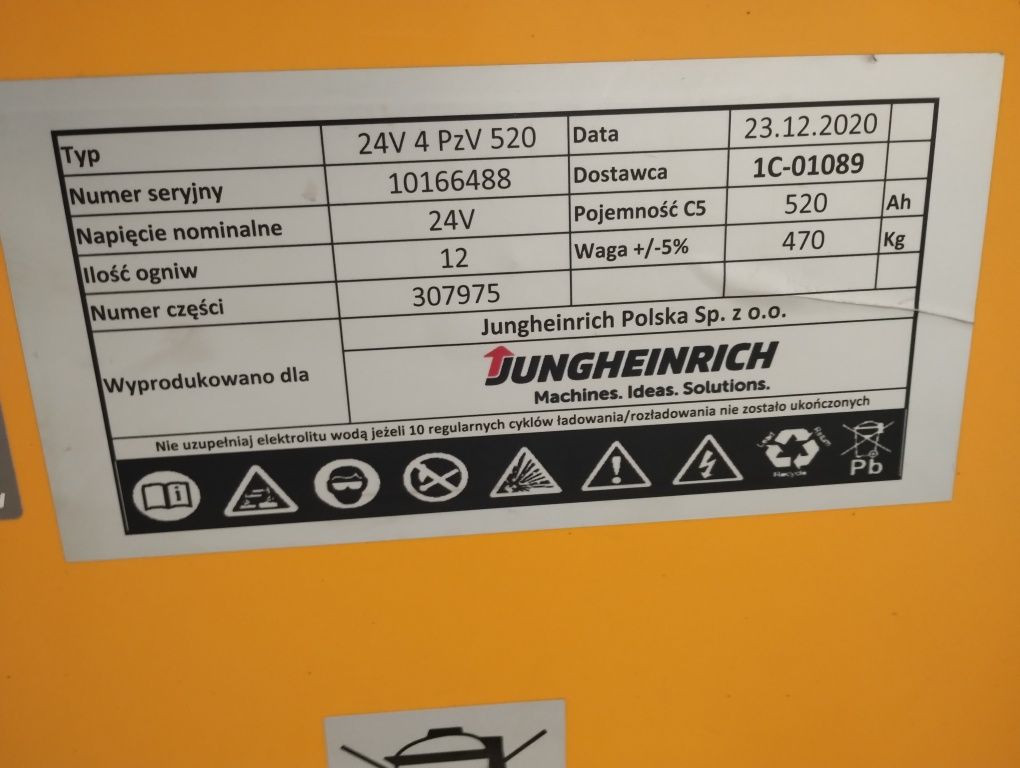 Zamienię Wózek wysokiego składowania eks 110 280 zz