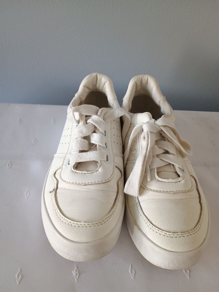 Adidasy sportowe buty r.35 białe sneakersy