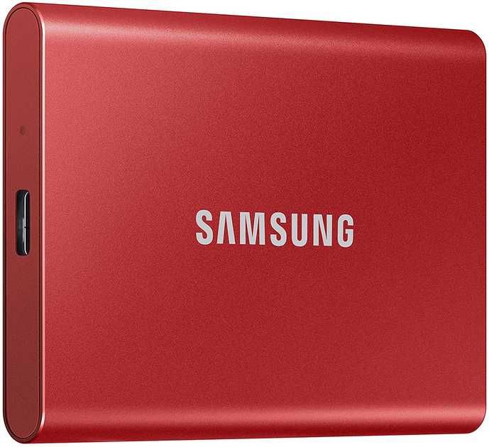Samsung Portable SSD T7 500GB USB 3.2 Type-C External Red