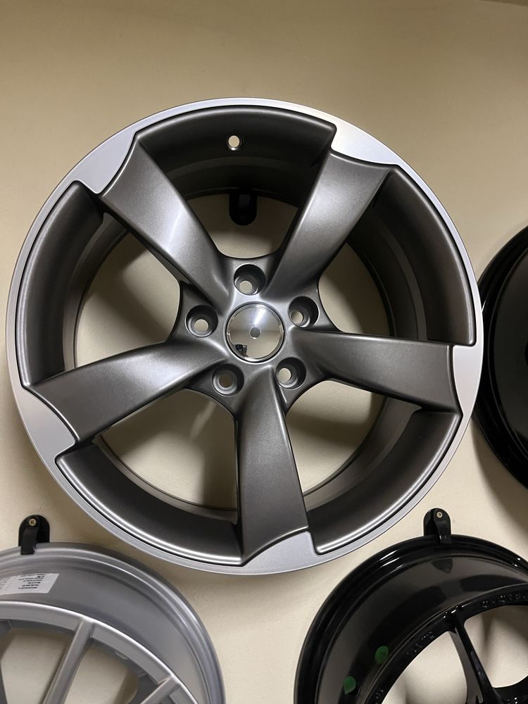 Jantes 17” 5x112 Novas Estilo Rotor Audi VW seat Skoda