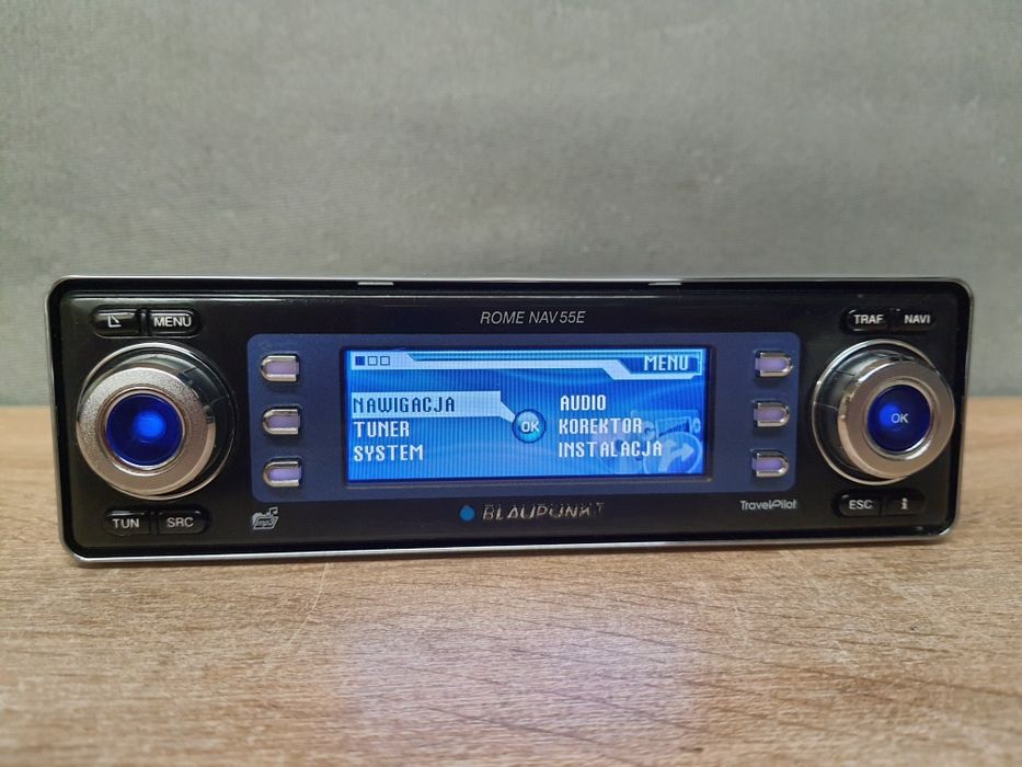 Radio samochodowe Blaupunkt ROME NAV 55E RD 148 CD Kolor Retro Klasyk