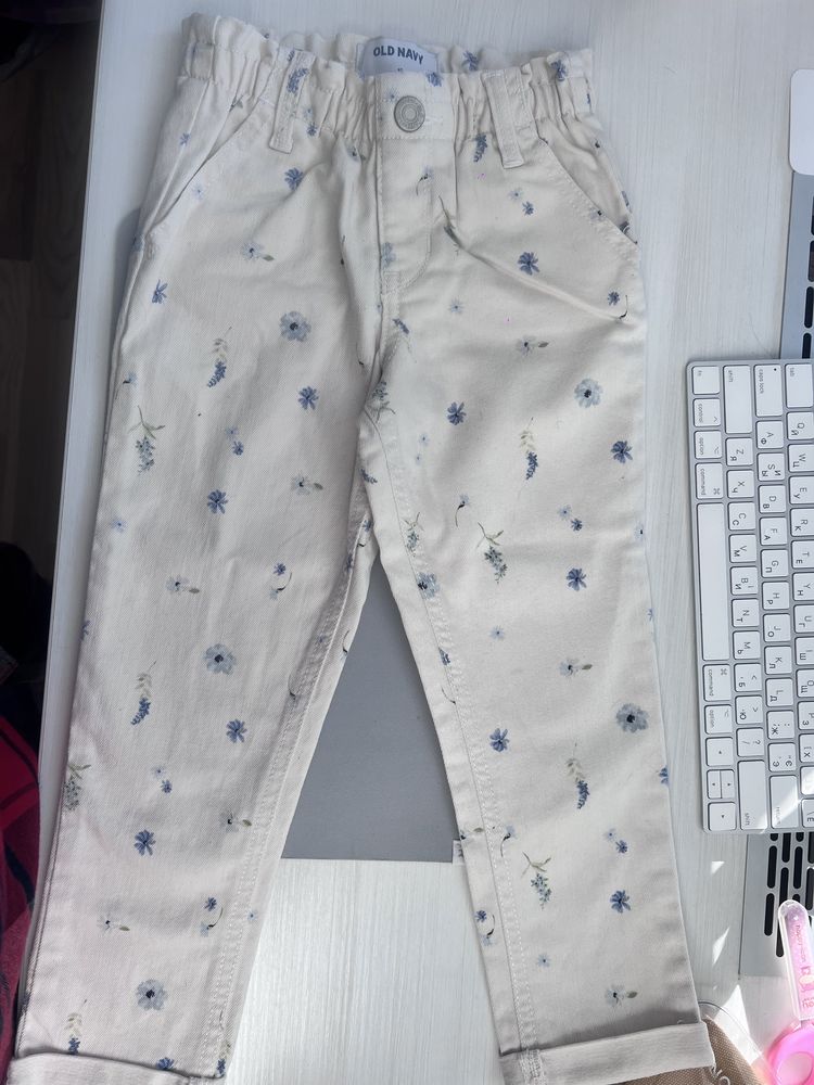 Штани, джинси на дівчинку 3-4 роки Zara, Gap, Old Navy, H&M