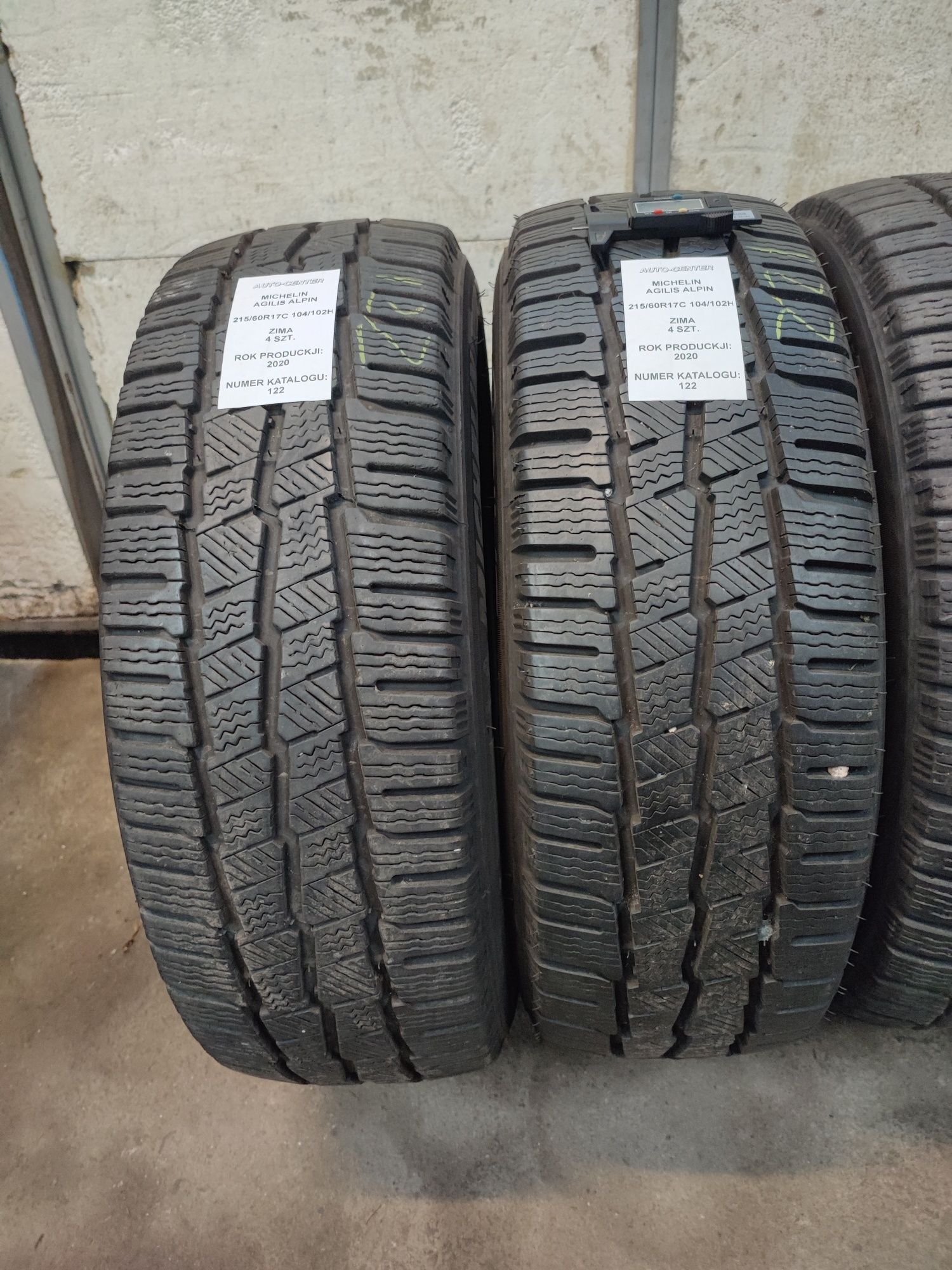 Opony zimowe 215/60R17C Michelin Agilis Alpin 2020r