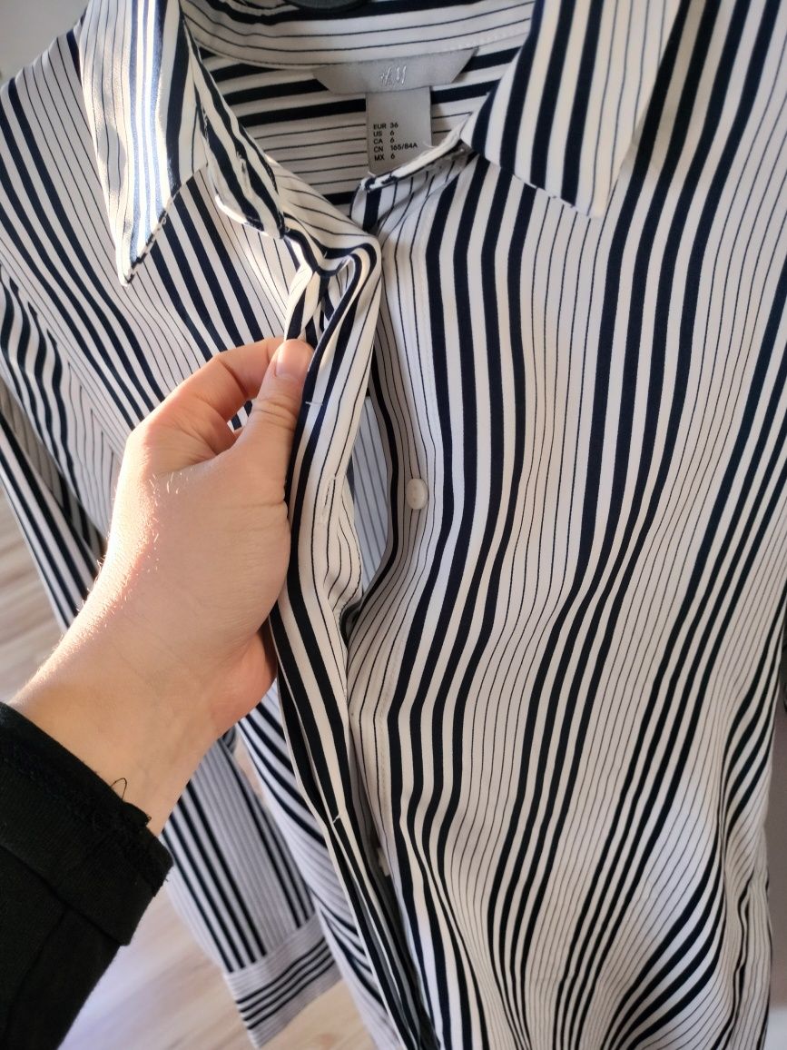 Koszula w paski h&m S