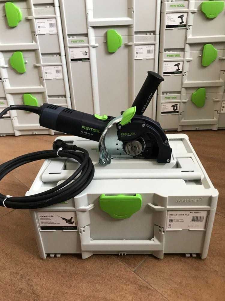 System cięcia z osprzętem diamentowym Festool DSC-AG 125 FH-Plus