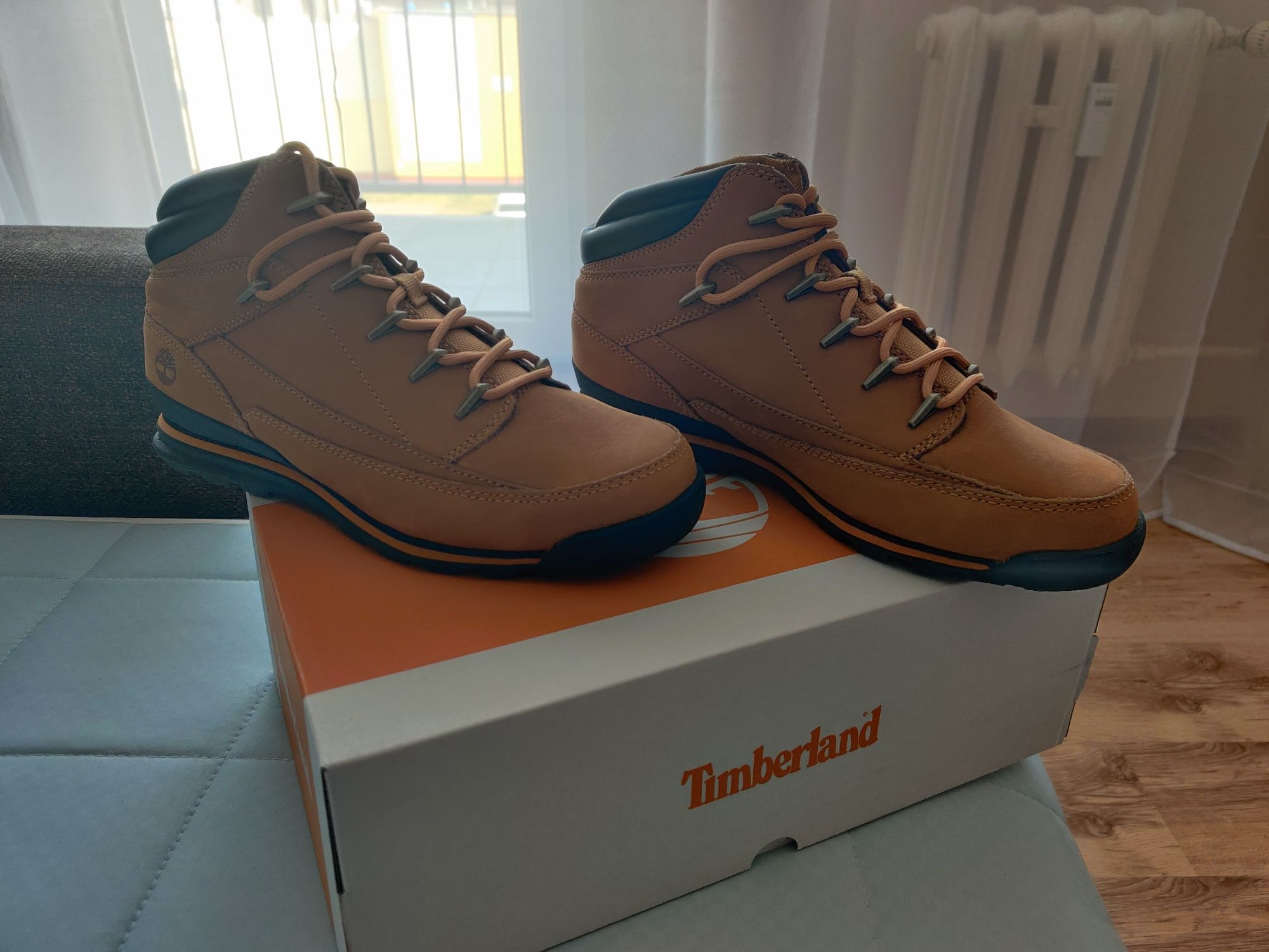 Buty trekkingowe Timberland euro rock mid hiker wheat nubuck 43.5 EU 9