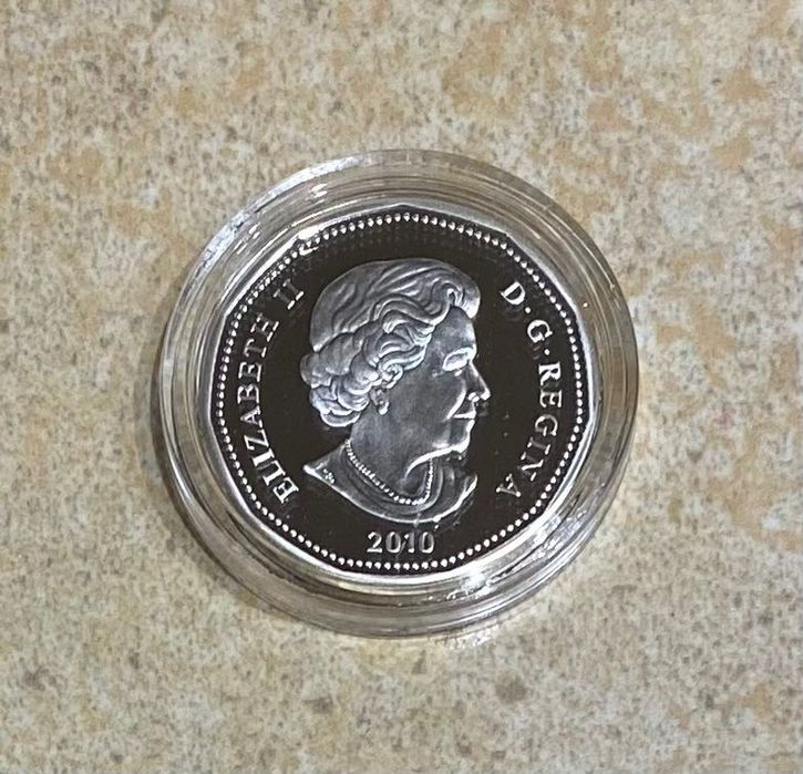 Kanada 1 Dolar Olimpiada Vancouver 2010