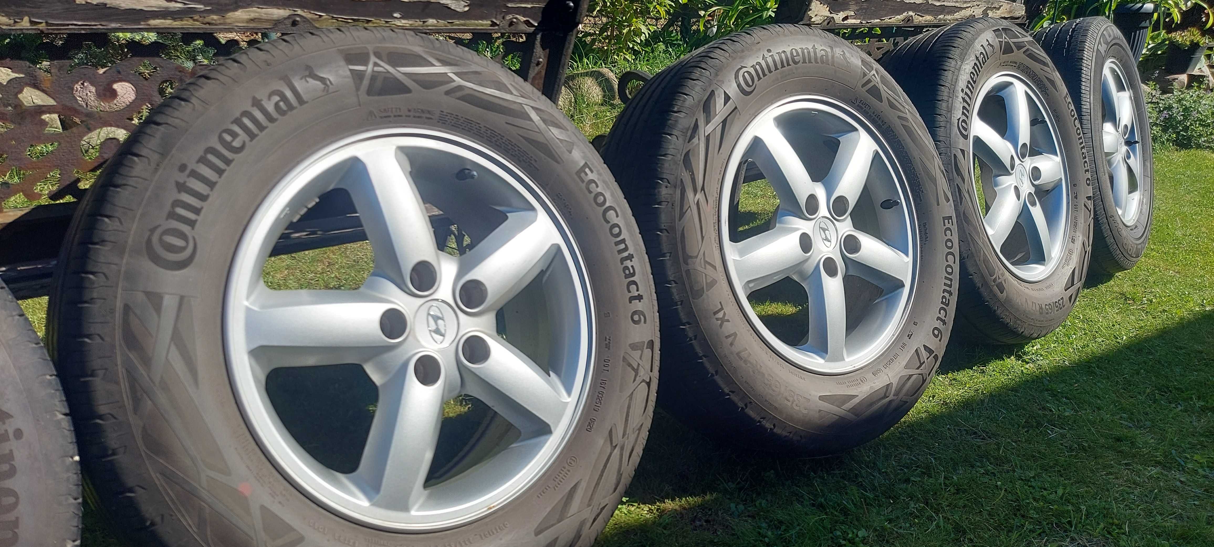 Koła Hyundai OE 5x114,3 SUV 4x4 opony letnie 235/65 R17 V XL Santa Fe