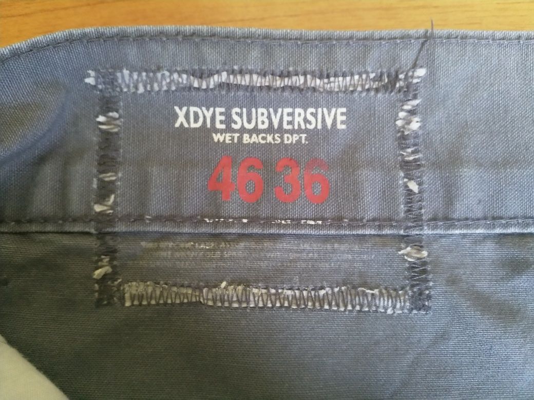 Calça XDYE SUBVERSIVE ORIGINAIS n°46/ 48/ XL