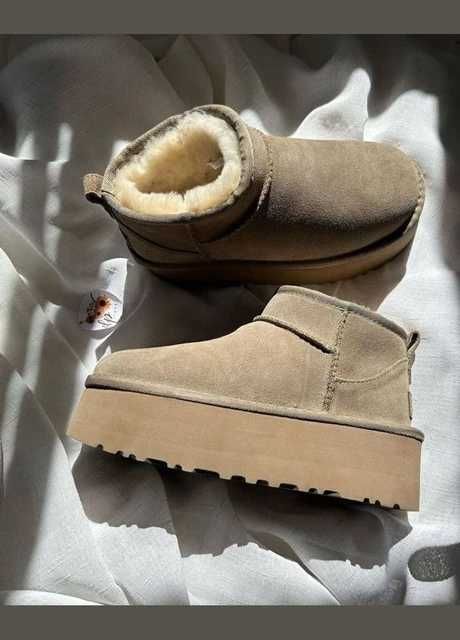 Купити Оригінальні Уггі UGG Classic Ultra Mini Platform Black 36-40