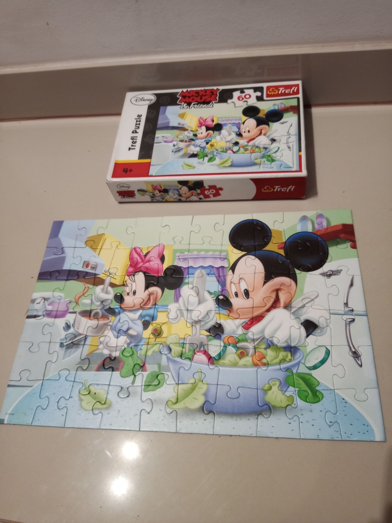 Disney Trefl Mickey Minnie Mouse Toy Story 4 Puzzle 60 elementów