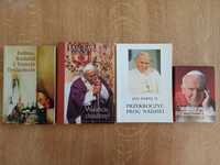 4 książki religijne z Janem Pawłem II