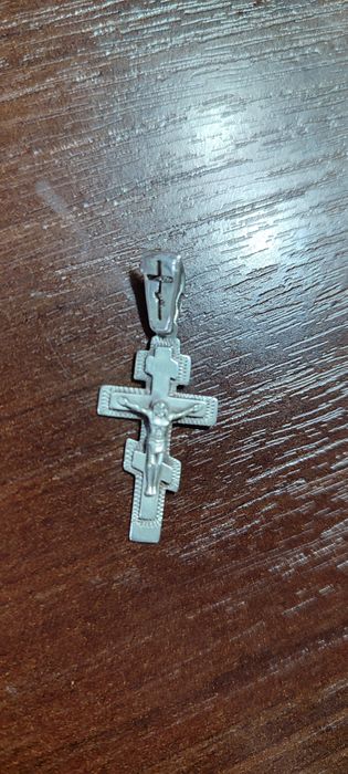 Хрестик   срібний 925