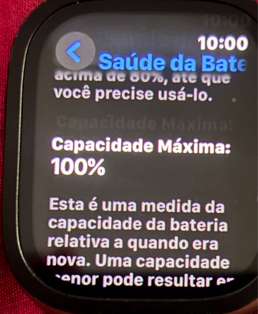 Relógio Apple Watch Ultra 2 (2023) GPS + Celular 49 mm Bateria 100%