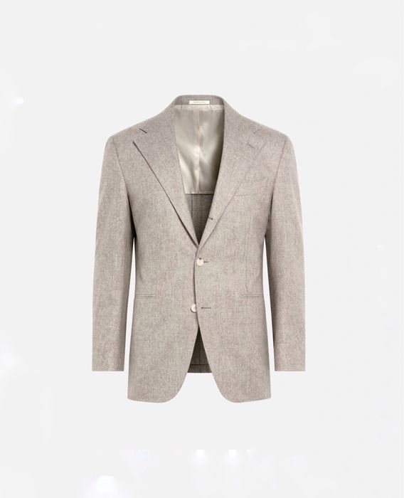 Suitsupply чоловічий піджак блейзер вовна коричневий бежевий L 52