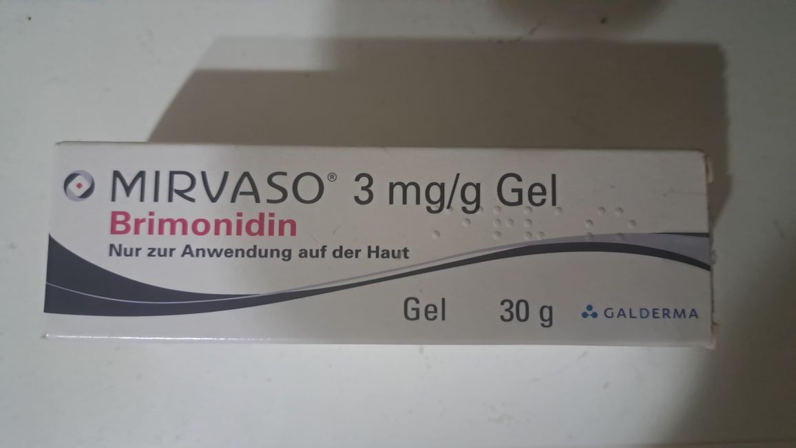 Mirvaso Brimonidin 30g.