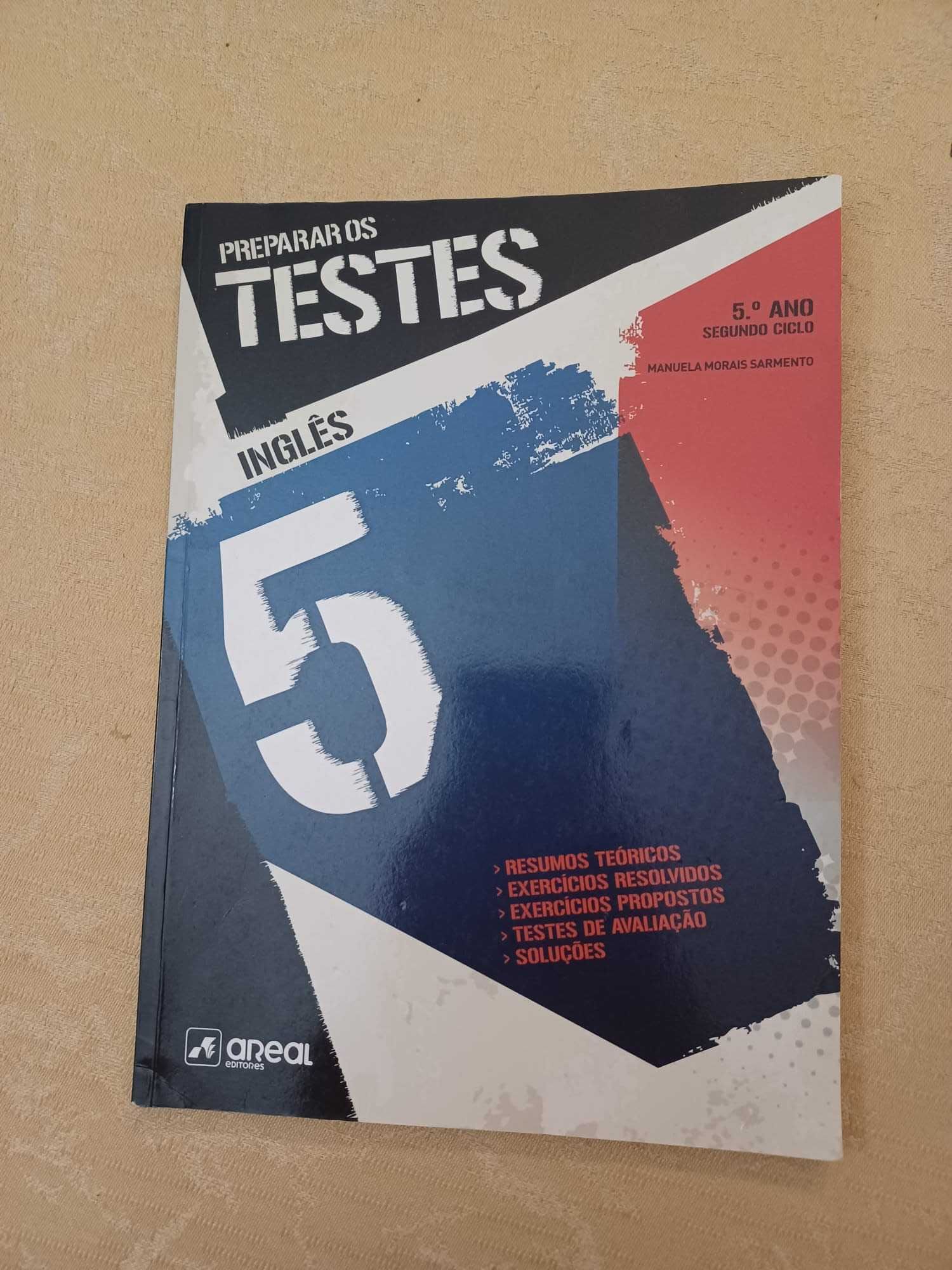 Preparar os Testes - Inglês 5 - 5.º Ano