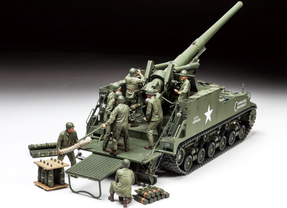 Model 1/35 US Self-Propelled 155mm Gun M40 Tamiya 35351