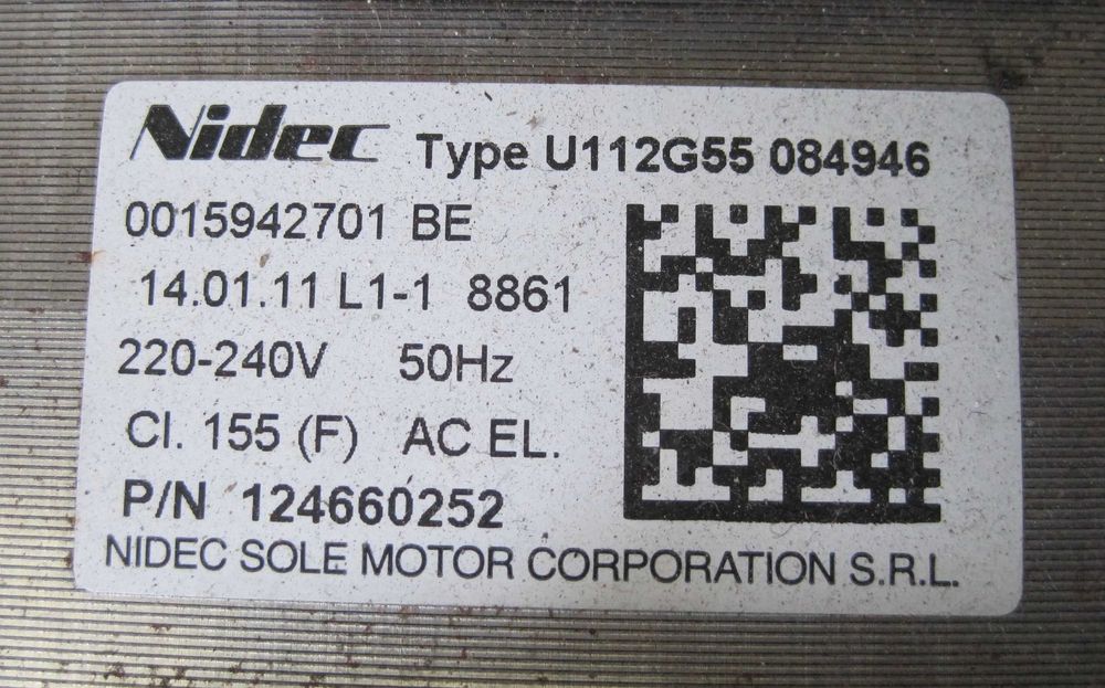 Пральна машина Electrolux двигун, мотор.