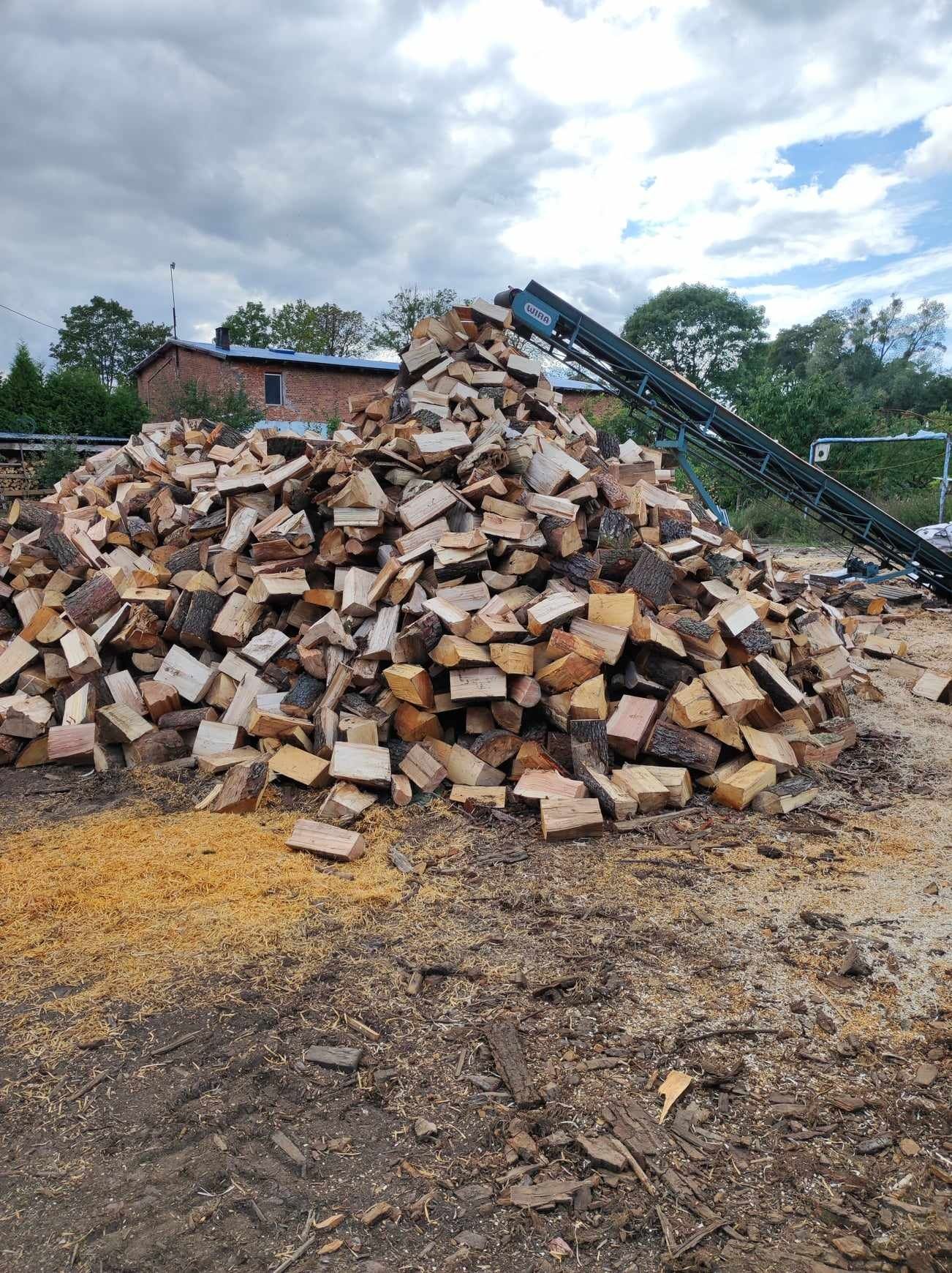 Drewno kominkowe opałowe opał dąb jesion olcha Sosna brzoza  olcha