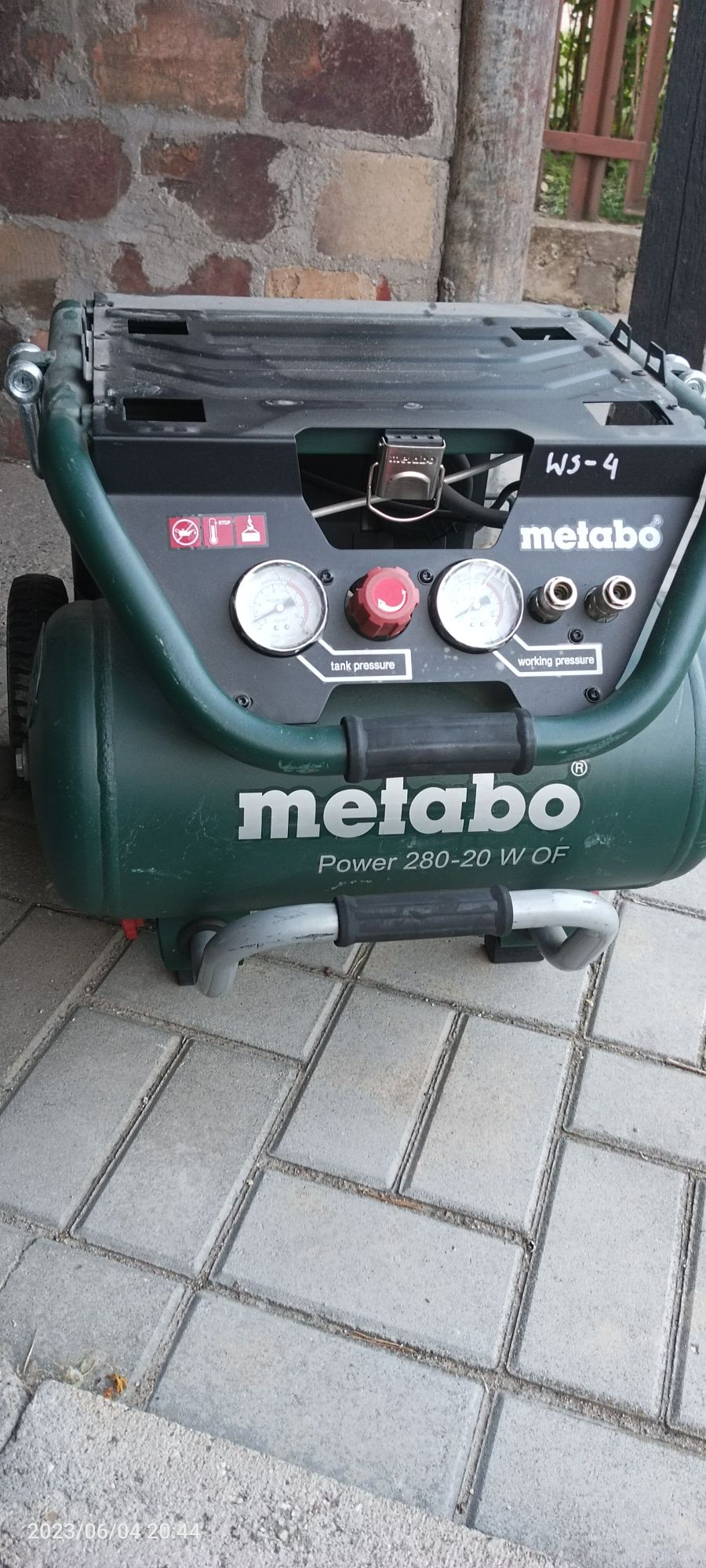 Sprężarka Metabo.