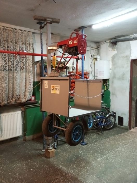 Wyciągarka budowlana profesjonalna Europea Benetton Spidd