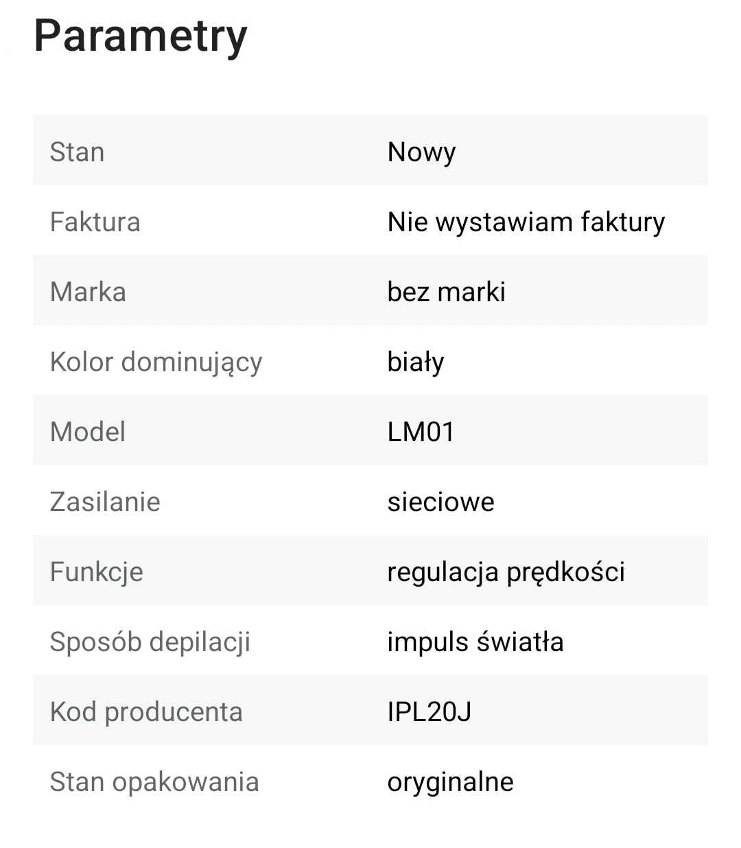 IPL Depilator laserowy 3 w 1 Urządzenie do usuwania włosów Nowy