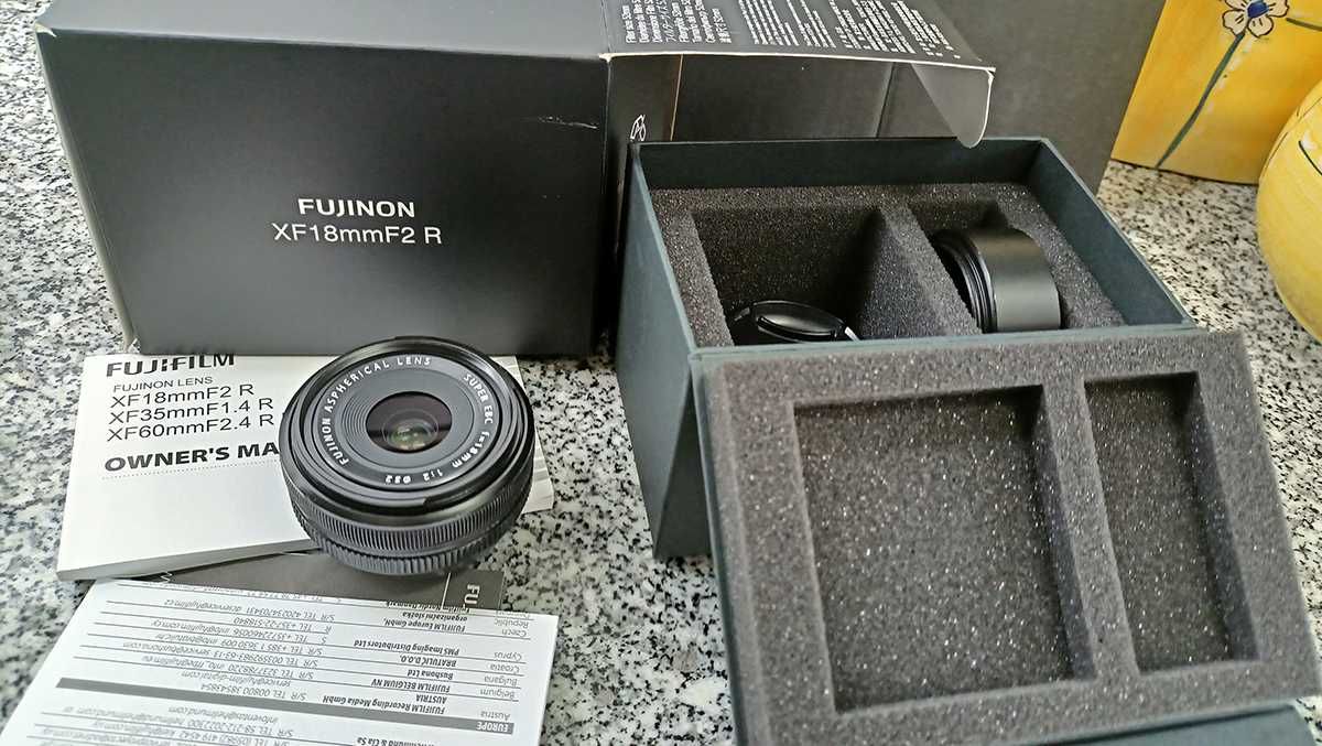 Fujifilm Fujinon EBC XF 18mm F2 R "c/nova"