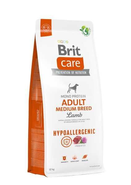 BritCare  Medium 12 кг корм для средних пород(ягня рис) Термін:06,26